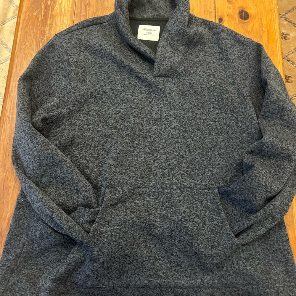 Goodthreads Kangaroo Pocket Pullover Sweatshirt. … - image 1